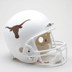 Texas Longhorns Full Size Replica Riddell Helmet